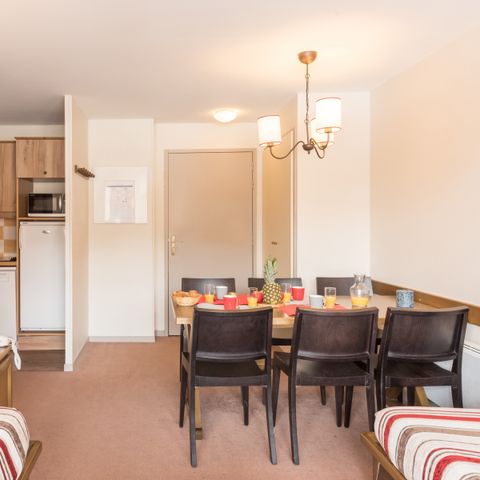 Apartment 6 persons - - 1 bedroom + 1 sleeping alcove