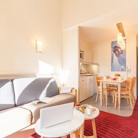 Studio 4 persons - 1 sleeping - Area - Unobstructed mountain view
