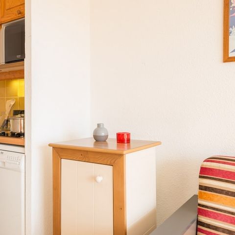 Studio 4 persons - 1 sleeping - Area - Unobstructed mountain view