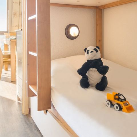 Studio 4 persons - 1 sleeping - Area - Unobstructed mountain view