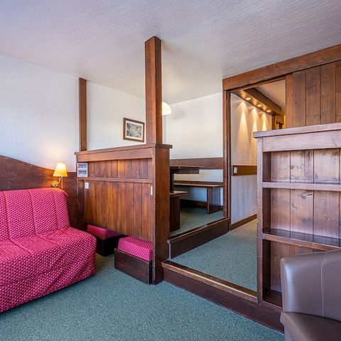 Studio 4 persons - Studio 4 people - 1 sleeping area - Balcony or garden level