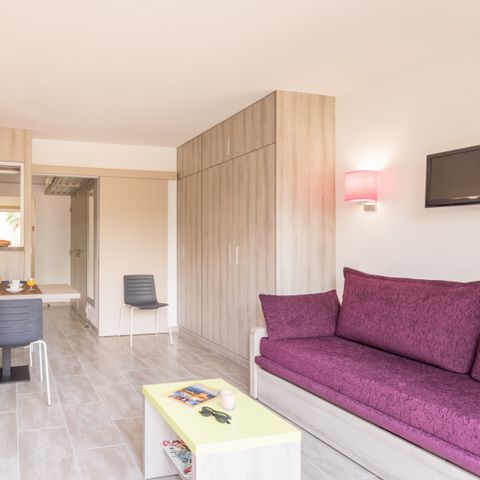 APARTMENT 5 people - (max 4 adults) Studio Standard-Eco Gardenview S1Y15IS