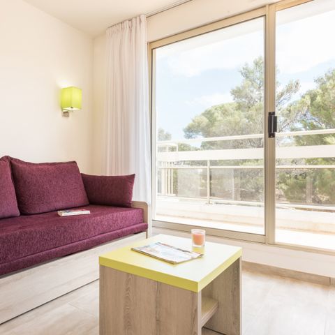 APARTMENT 6 people - (max 4 adults) Standard-Eco Duplex Gardenview S1YX6ID