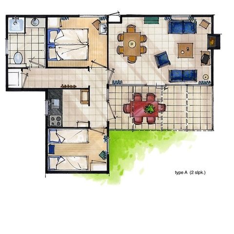 BUNGALOW 4 people - A