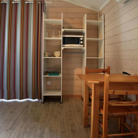 Bungalow 3 persons - Le Hameau de Cannisses (max. 2 adults)