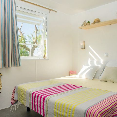 Mobile home 6 persons - Mobil-home | Classic | 2 Bedrooms | 4/6 Pers. | Terrace with elevation, not covered