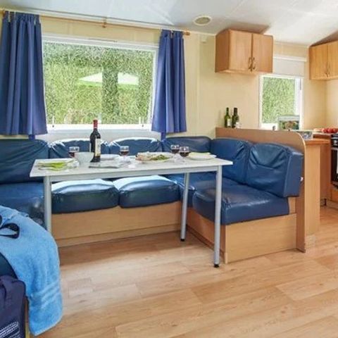 Mobile home 8 persons - Mobil-home | Classic | 3 Bedrooms | 6/8 Pers. | Terrace with elevation, not covered
