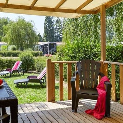 Mobile home 6 persons - Mobile-home | Premium Azure | 3 Bedrooms | 6 Pers. | Raised terrace