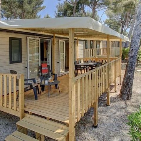 Mobile home 6 persons - Mobile-home | Premium Azure | 3 Bedrooms | 6 Pers. | Raised terrace