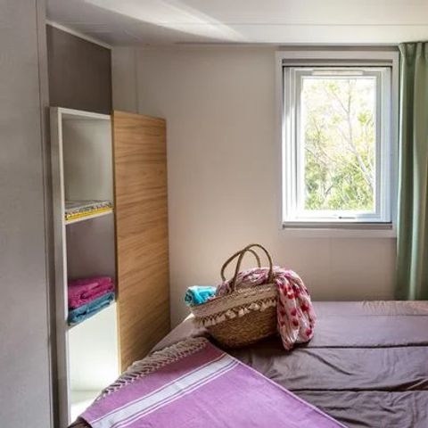 Mobile home 6 persons - Mobil-home | Premium | 3 Bedrooms | 6 Pers. | Terrace Lounge | Air-con.