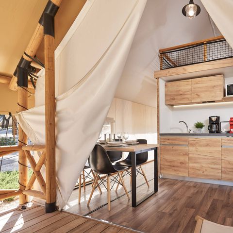 Tent 4 persons - Glamping luxury