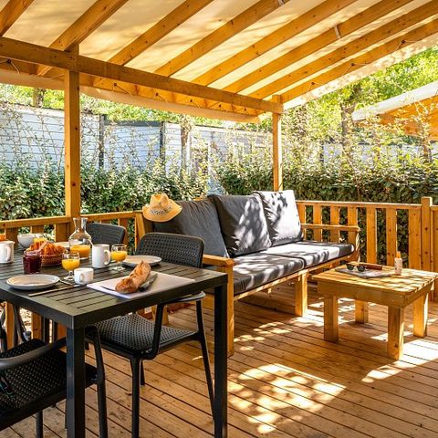 Mobile home 6 persons - Mobile-home | Premium Azure | 3 Bedrooms | 6 Pers. | Lounge Terrace