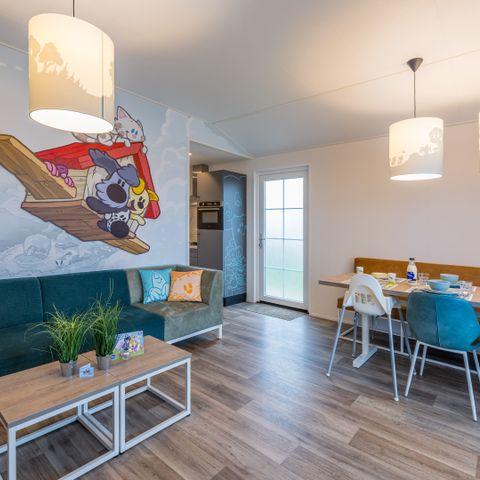 CHALET 5 people - Cottage Woezel & Pip + baby cot