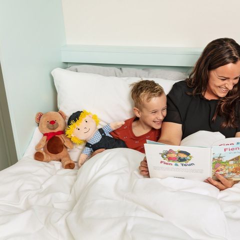 BUNGALOW 6 people - Fien & Teun barge house 6p incl. baby cot