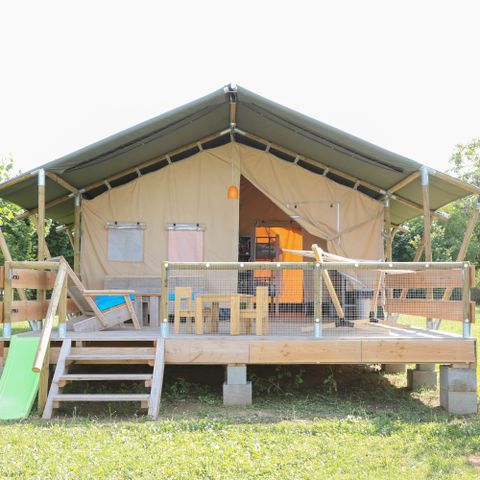 CANVAS AND WOOD TENT 4 people - SafariLodge Standard (2-)
