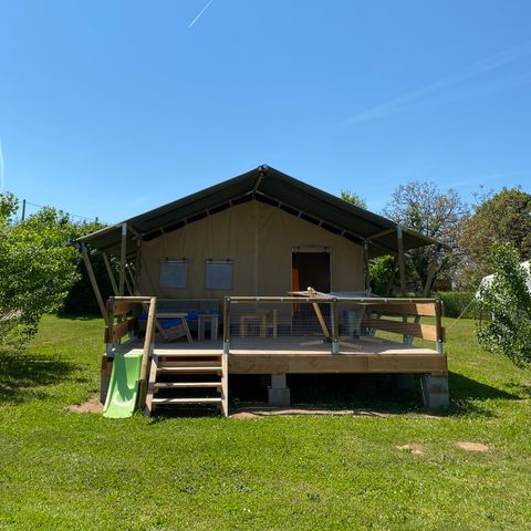 CANVAS AND WOOD TENT 4 people - SafariLodge Standard (2-)