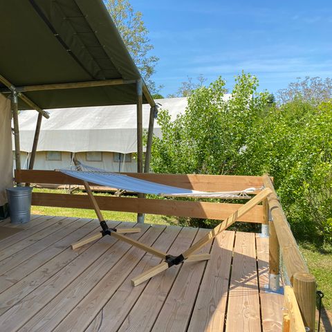 CANVAS AND WOOD TENT 4 people - Lodge Standard