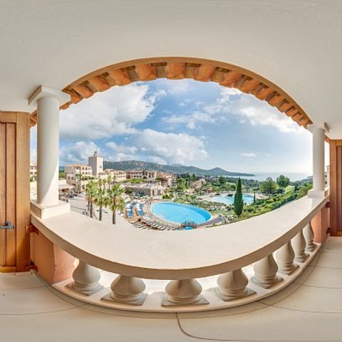 BEDROOM 2 people - Hotel room - Double - Terrace or balcony - Sea view