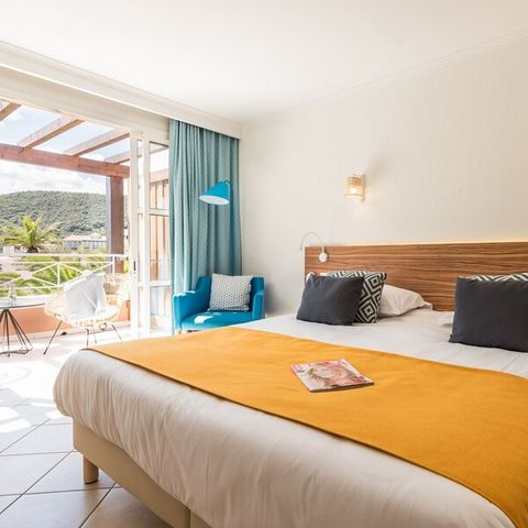 Bedroom 2 persons - Hotel room - Double - Terrace or balcony