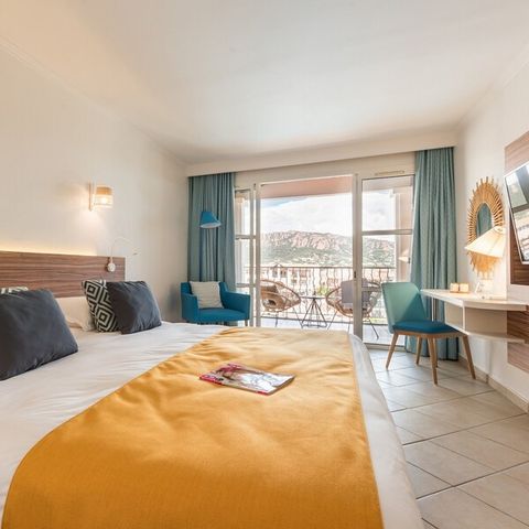Bedroom 2 persons - Hotel room - Double - Terrace or balcony - Sea view