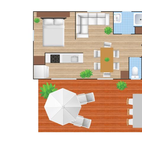 Chalet 6 persons - Cottage Next XL