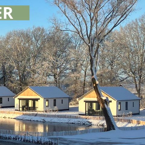 Bungalow 6 persons - WINTER Panoramic Snipe Fishpond