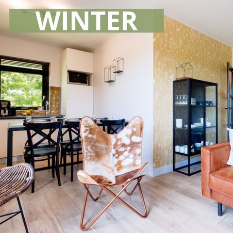 Bungalow 6 persons - WINTER Diamond Snip Spotty Deluxe