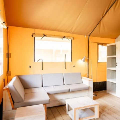 Canvas and wooden tent 6 persons - Country