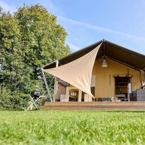 CANVAS AND WOOD TENT 6 people - Country