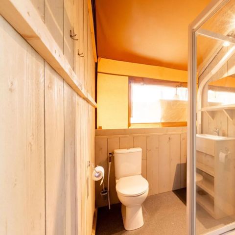 CANVAS AND WOOD TENT 6 people - Country