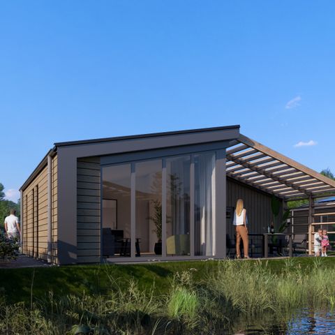 Chalet 6 persons - Cube Split Sauna