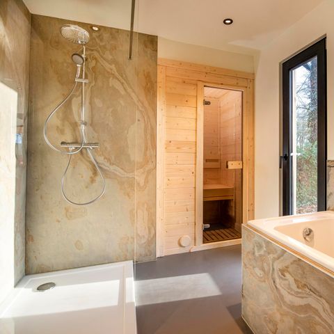 VILLA 4 people - Forest cottage with sauna and whirlpool bath