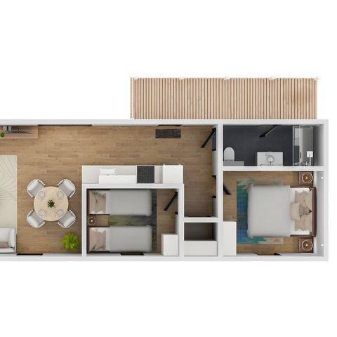 Bungalow 2 persons - Water Cube
