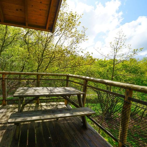 UNUSUAL ACCOMMODATION 6 people - Tree house XXL Hot tub