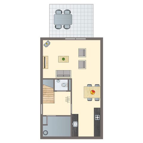 Bungalow 4 persons - 4C