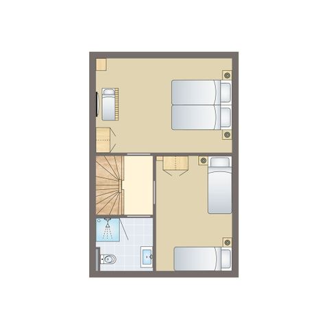 Bungalow 6 persons - 6C