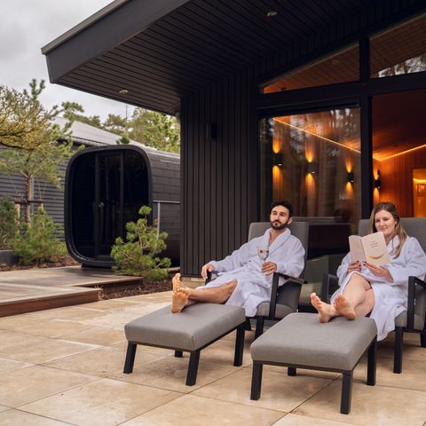 House 2 persons - Boszicht Wellness Suite with Hot Tub & Double Sauna