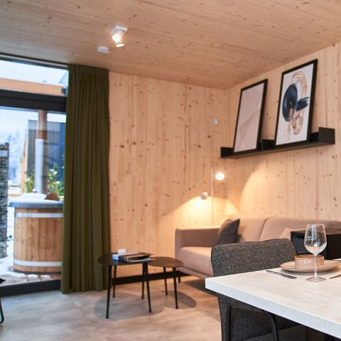 Country house 4 persons - Wellness cottage with hot tub