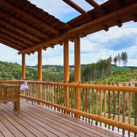 Accommodation 4 persons - Luxury tree house with slide