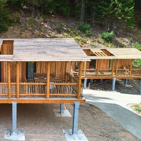 UNUSUAL ACCOMMODATION 4 people - Luxury tree house with slide