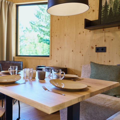 Accommodation 4 persons - Luxury tree house with slide