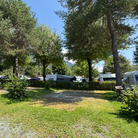 Pitch - Comfortable private toilet facilities nearby