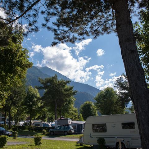 Pitch - Standard private toilet facilities nearby