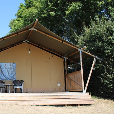 CANVAS AND WOOD TENT 6 people - Comfort