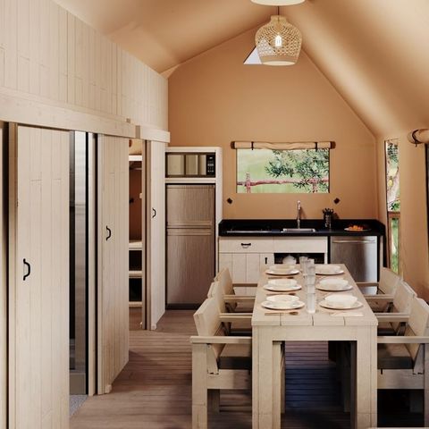 Tent 8 persons - Glamping 6-8GT 6+2