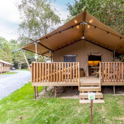 Canvas and wooden tent 6 persons - 6ST