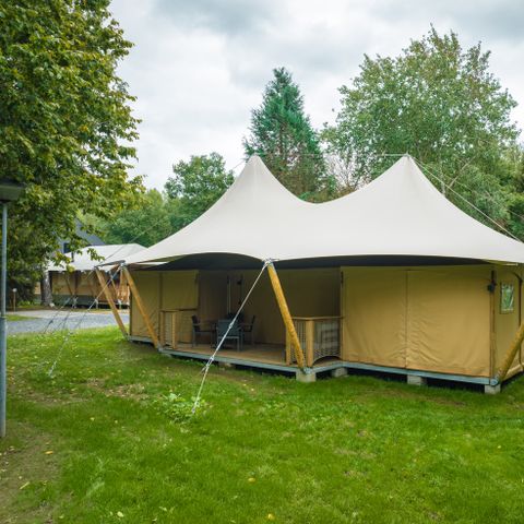 Canvas and wooden tent 4 persons - Glamping 4GT