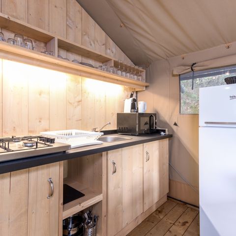 CANVAS AND WOOD TENT 6 people - 6ST