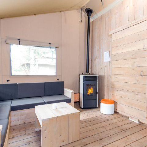 Canvas and wooden tent 6 persons - 6ST1