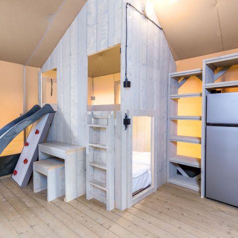 Canvas and wooden tent 7 persons - Kids 7STK